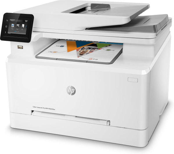 *Sale!* Hp Laserjet Pro M283Fdw 4-In-1 Wireless Color Laser Printer+Duplex+Fax+Adf [7Kw75A] Printer