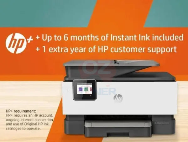 Hp Officejet Pro 9012E All-In-One A4 Color Multifunction Printer/w 965/965Xl Ink [22A63D] Inkjet