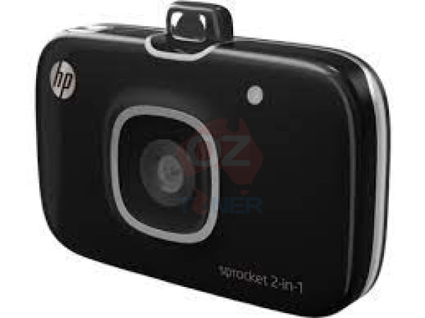 *Sale!* Hp Sprocket 2-In-1 Instant Camera + Zink Portable Bluetooth Photo Printer Black [2Fb97A]