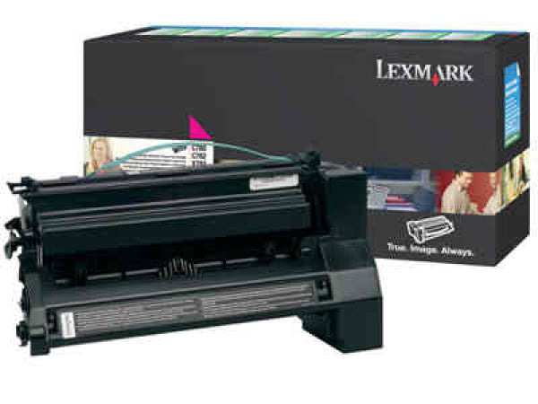 Lexmark Genuine C780H1MG Magenta Prebate Toner Yield 10000 Pages For C780 C780H1MG