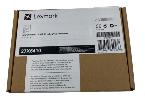 *Sale!* Lexmark Marknet N8372 802.11 A/B/G/N/Ac Wireless Print Server [27X6410]