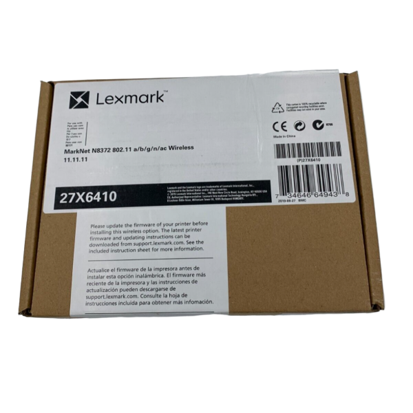 *Sale!* Lexmark Marknet N8372 802.11 A/B/G/N/Ac Wireless Print Server [27X6410]