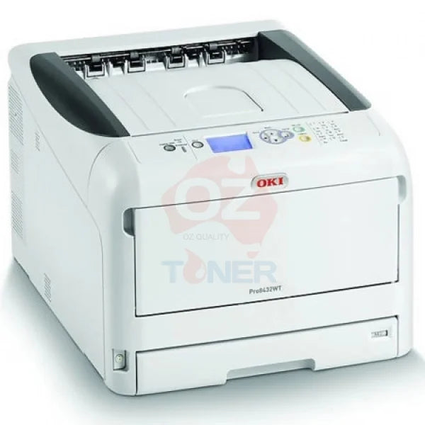 Oki Pro8432Wt A3 Led White Toner Printer T-Shirt Thermal Transfer Up To 256Gsm+Bonus:3-Year Warranty