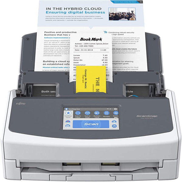 *Special!* Fujitsu Scansnap Ix1600 A4 Wifi Document Scanner+50 Sheet Adf+Duplex 40Ppm 600Dpi Scanner