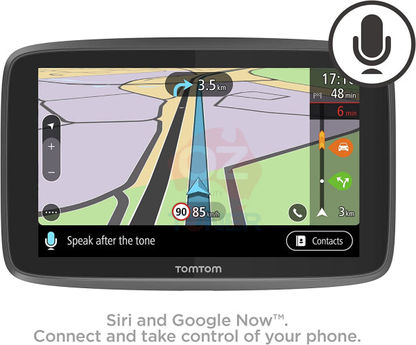 Tomtom Go 520 5 Wifi Gps Navigation System+Hands Free Calling+World Maps+Update