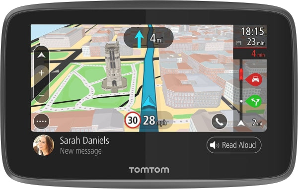 Tomtom Go 620 6 Wifi Gps Navigation System Lifetime World Map/ Speed Cam 4Pn60