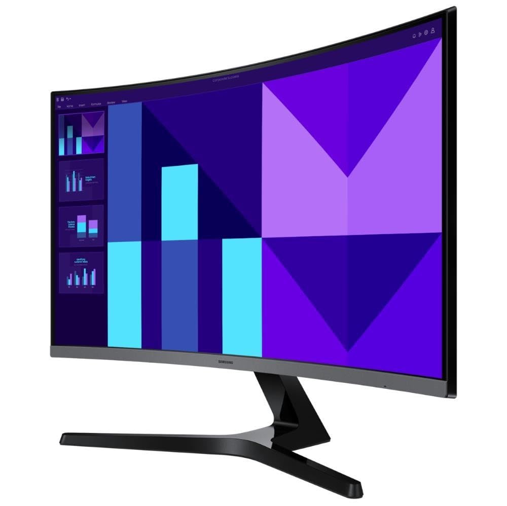 Samsung 27" Curved LED Professional Monitor VA Panel FHD 1920 x 1080p 100Hz [LS27D390GAEXXY]