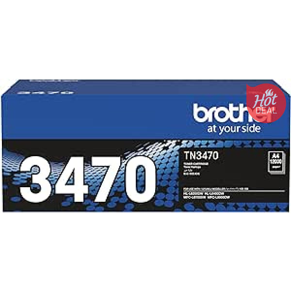 Genuine Brother TN-3470 Extra High Yield Toner for HL-L6200DW L6400DW MFC-L6700DW L6900DW
