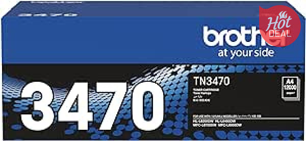 *Special!* Brother Genuine Tn-3470 Extra Hy Toner For Hl-L6200Dw L6400Dw Mfc-L6700Dw L6900Dw (12K)