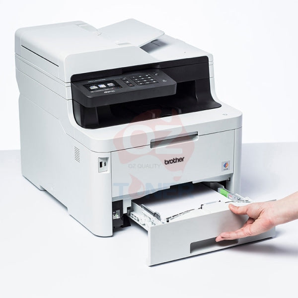 Brother Mfc-L3770Cdw All-In-One Led Color Laser Multifunction Printer+Tn253/tn257 Toner Set Printer