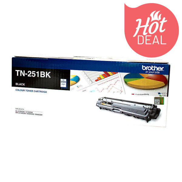 Brother TN251 Black Toner Cart TN-251BK