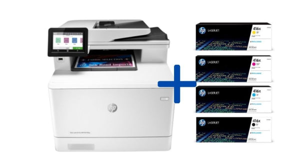 *Special Bundle* Hp Laserjet Pro M479Fdw Color Laser Wireless Mfp Printer+Bonus: Extra 416X Toner