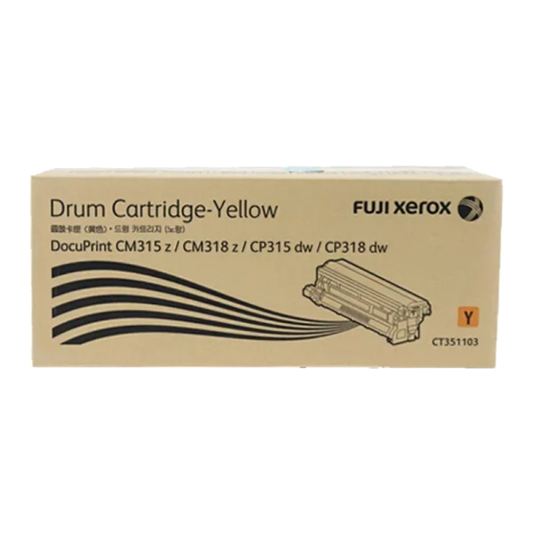 *Special!* Fuji Xerox Genuine Ct351103 Yellow Drum Unit For Docuprint Cm315Z/Cp315Dw (50K) Cartridge