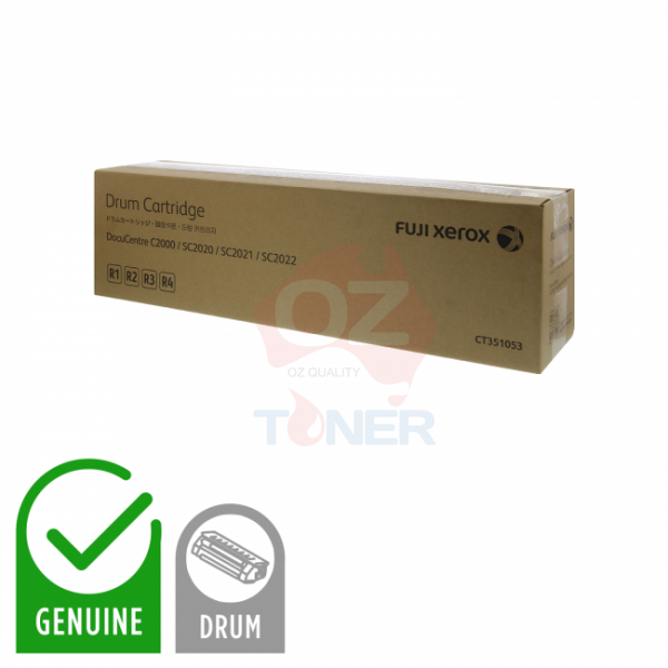 Genuine Fuji Xerox Ct351053 Drum Unit For Docucentre Sc2020/Sc2022 Cartridge R1/R2/R3/R4 - Toner