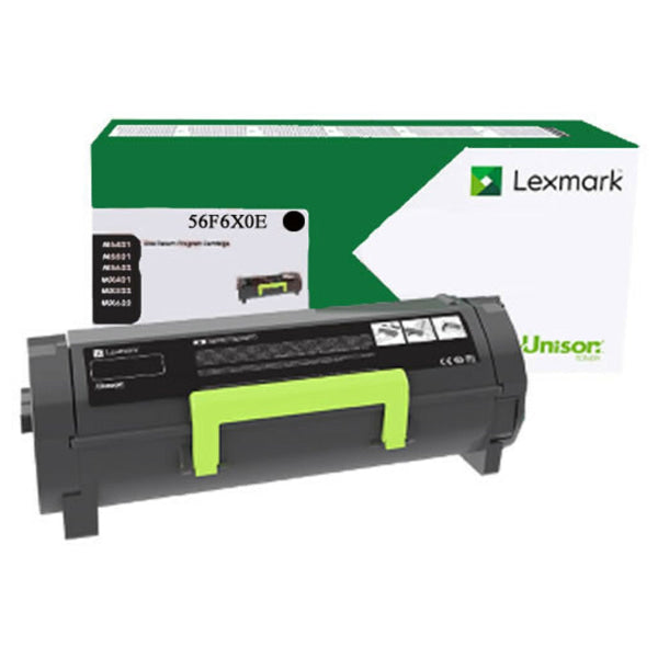 Genuine Lexmark 56F6X0E Extra High Yield Black Toner Cartridge for MS421/MS521/MS622/MX421/MX522/MX622 (20K)