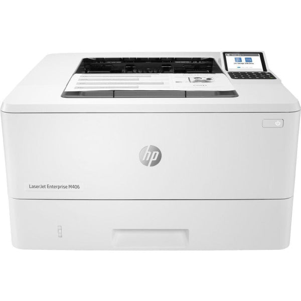 Hp Laserjet Enterprise M406Dn A4 Mono Laser Printer 42Ppm Pn:3Pz15A Single Function