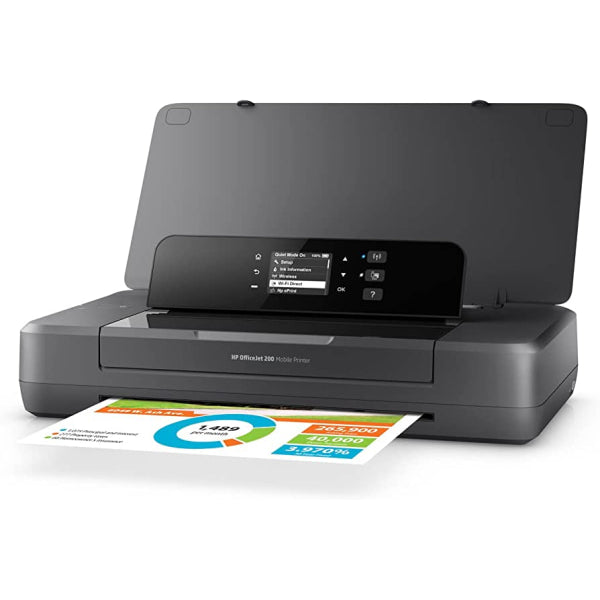 *Special!* Hp Officejet 200 Wireless A4 Portable Mobile Printer+Eprint Wi-Fi 62 Ink [Cz993A] Inkjet