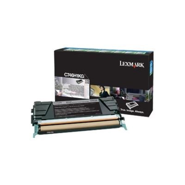 *Special!* Lexmark Genuine C746H1Kg Black Hy Return Program Toner Cartridge C746Dn/C748De (12K) -