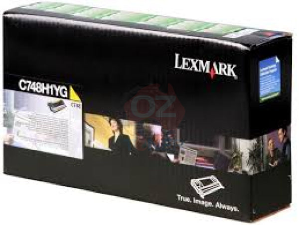 *Special!* Lexmark Genuine C748H1Yg Yellow Hy Return Program Toner Cartridge C748 -