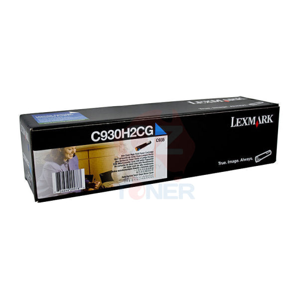 Lexmark Genuine C930H2CG CYAN Print Cartridge for C935DN/C935DTN