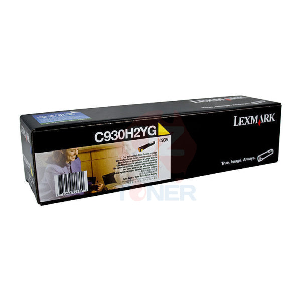 Lexmark Genuine C930H2YG YELLOW Print Cartridge for C935DN/C935DTN