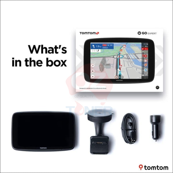 Tomtom 5’ Truck Sat Nav Go Expert Wifi Gps Navigation + World Maps + Live Update (P/N:8Yb5.002.20.1)
