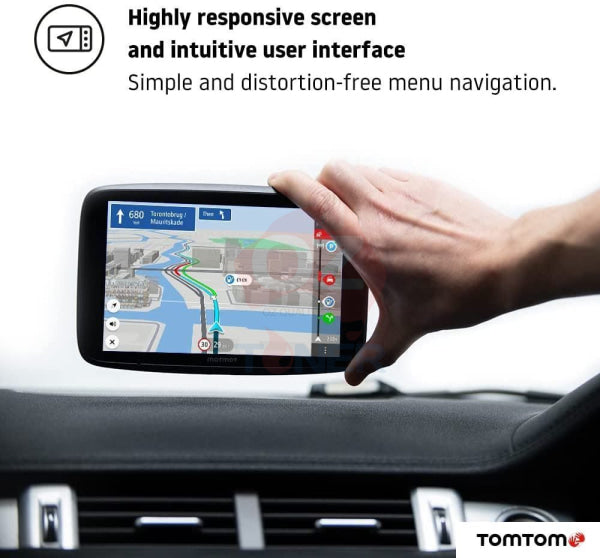 Tomtom Car Sat Go Discover 5 Wifi Gps Navigation System+Hands Free Calling+World Maps+Update