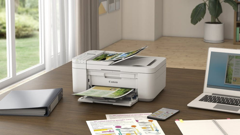 Canon PIXMA HOME TR4665 All-in-1 A4 Wireless Home Office Multifunction Printer (WHITE)