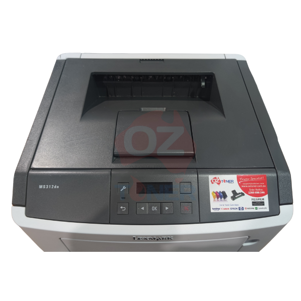 *Used* Lexmark Ms312Dn A4 Mono Laser Network Printer + Duplexer + Parallel Port 33Ppm + Bonus: