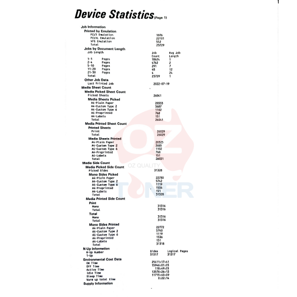 *Used* Lexmark Ms312Dn A4 Mono Laser Network Printer + Duplexer + Parallel Port 33Ppm + Bonus: