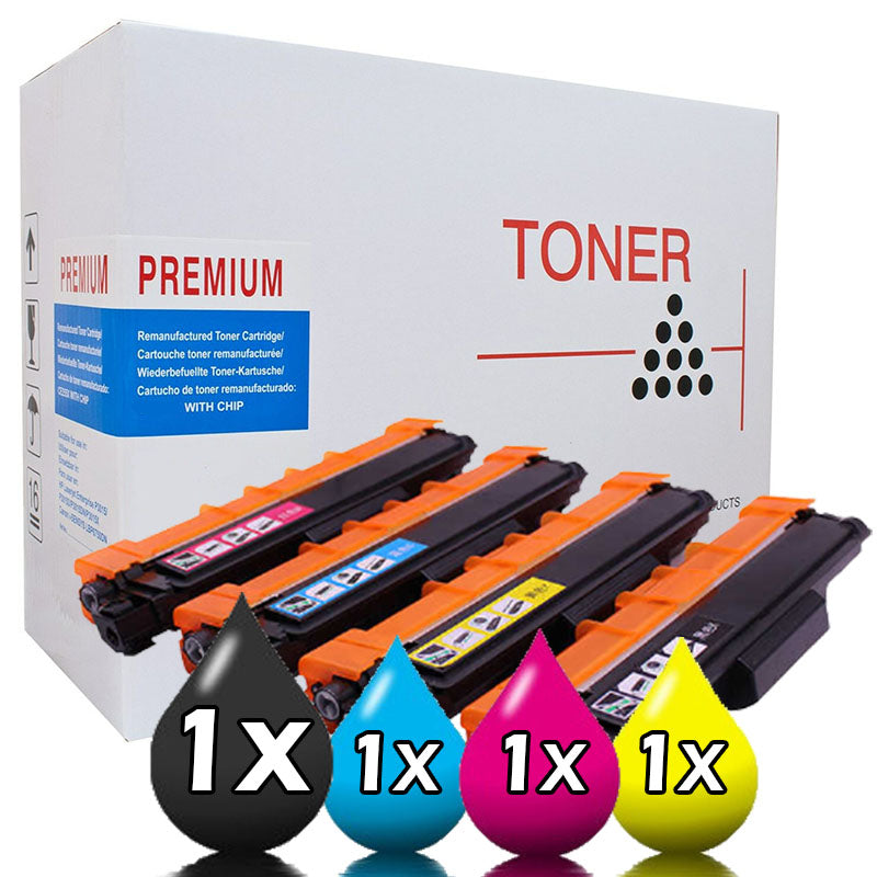 *SALE!* 4x Pack Premium Compatible HP CC530A CC531A CC532A CC533A Toner Cartridge Set