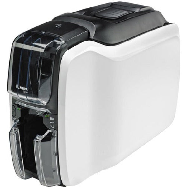 Zebra Zc100 Single Sided Id Card Printer Au/Nz Cord Usb Only Windows Driver [Zc11-0000000Au00] Label