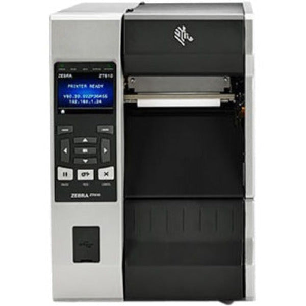 Zebra Zt610 Thermal Transfer Tt Printer 4/203Dpi/Serial/Usb/Gigabit Ethernet/Bluetooth 4.0/Usb Host