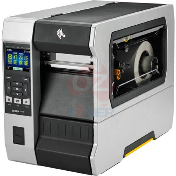 Zebra Zt610 Tt Printer 203Dpi/Serial/Usb/Gigabit Ethernet/Bluetooth/Cutter [Zt61042-T1P0100Z] Label