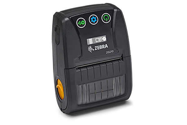 Zebra ZQ210D 2.25-Inch Direct Thermal Mobile Label Printer Bluetooth Linerless Printing Belt Clip [ZQ21-AAE12KA-00]